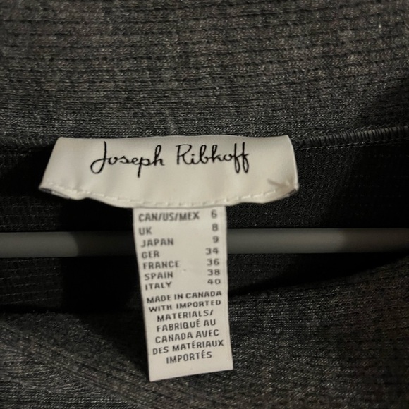 Joseph Ribkoff Poncho Sweater - Picture 3 of 4